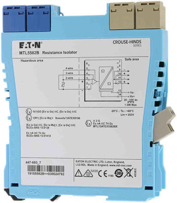 kaufen MTL5582B Eaton MTL RTD Signalkonditioner Anregungsstrom 200ua Nennstrom online manufacture