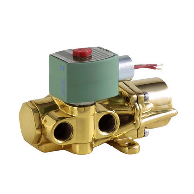 comprar Válvula de solenoide eléctrica de acero pintado de 4 vías Asco 8344G074 344 Válvula de solenoide de títere online manufacture