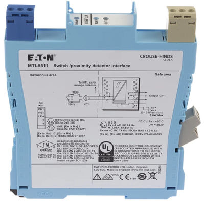 comprar 100VA MTL5511 MTL Interfaz de sensor de proximidad del detector de 10 ms online manufacture