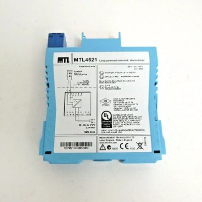 خرید EATON MTL4521 SOLENOID/ALARM DRIVER در عرض 10 درصد از مقدار نهایی در عرض 100ms LED Indicator زرد online manufacture