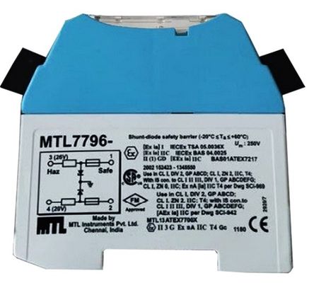 satın al MTL7796 - Emniyetli (Patlamaya Karşı Korumalı) MTL Instruments Tarafından Üretilen 2-kablolu Vericiler için Zener Bariyerleri online manufacture