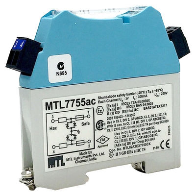 comprar MTL7755ac | Barreira de Segurança Diodo Shunt MTL com Regulação de Linha ±1% -40°C a 85°C online manufacture