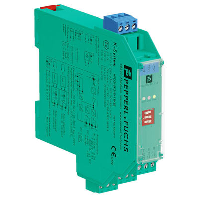 Mua 2 mA / 24 V DC Điện áp chuyển đổi tối thiểu P F Switch Amplifier KFD2-SR2-Ex1.W.LB cho kết nối bên điều khiển và hiệu suất online manufacture