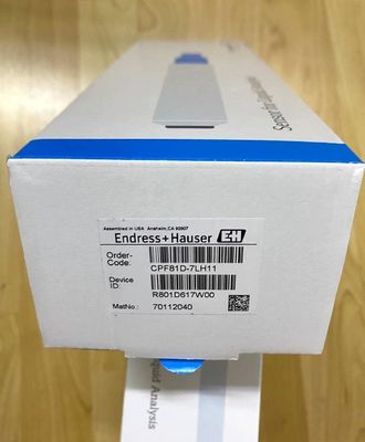 comprar Sensor de pH digital Endress+Hauser CPF81E com classificação IP68, caixa robusta em PPS e sistema de referência de câmara dupla online manufacture